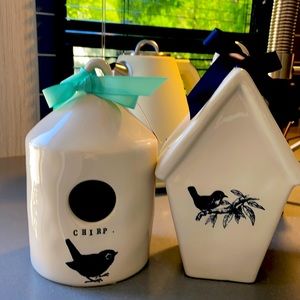 Rae Dunn Rare Birdhouses